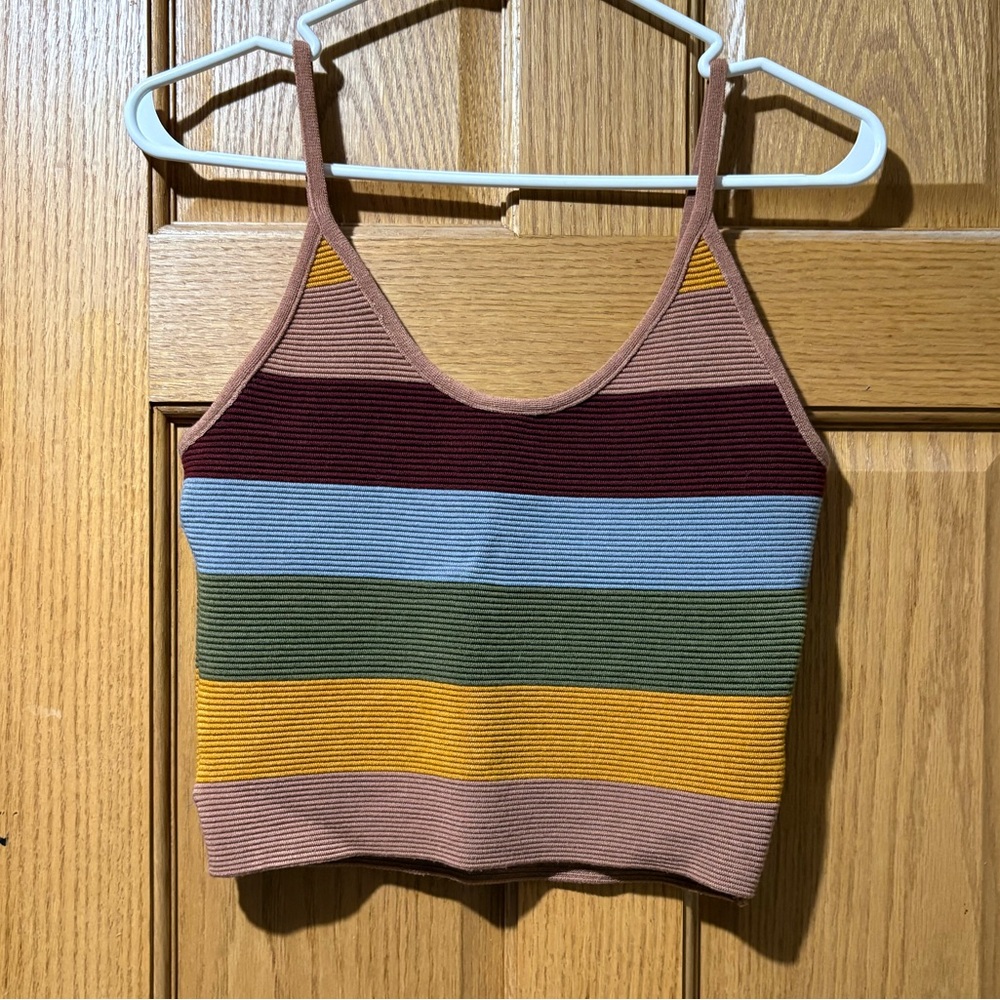 Dry Goods Multicolor Knit Tank Top